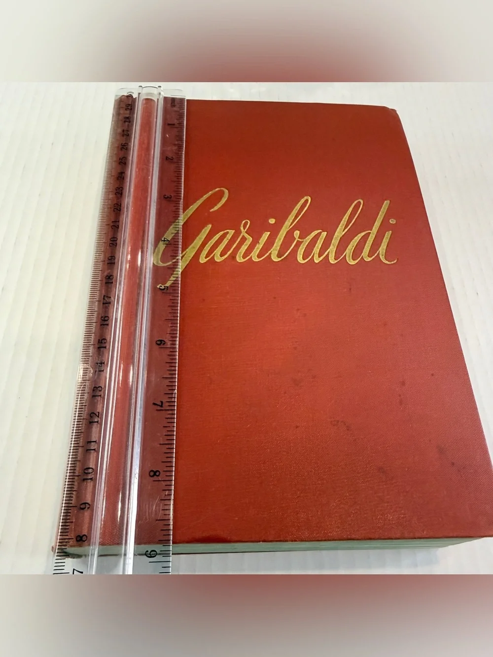 Garibaldi The Man and the Nation Hardcover Paul Frischauer Biography